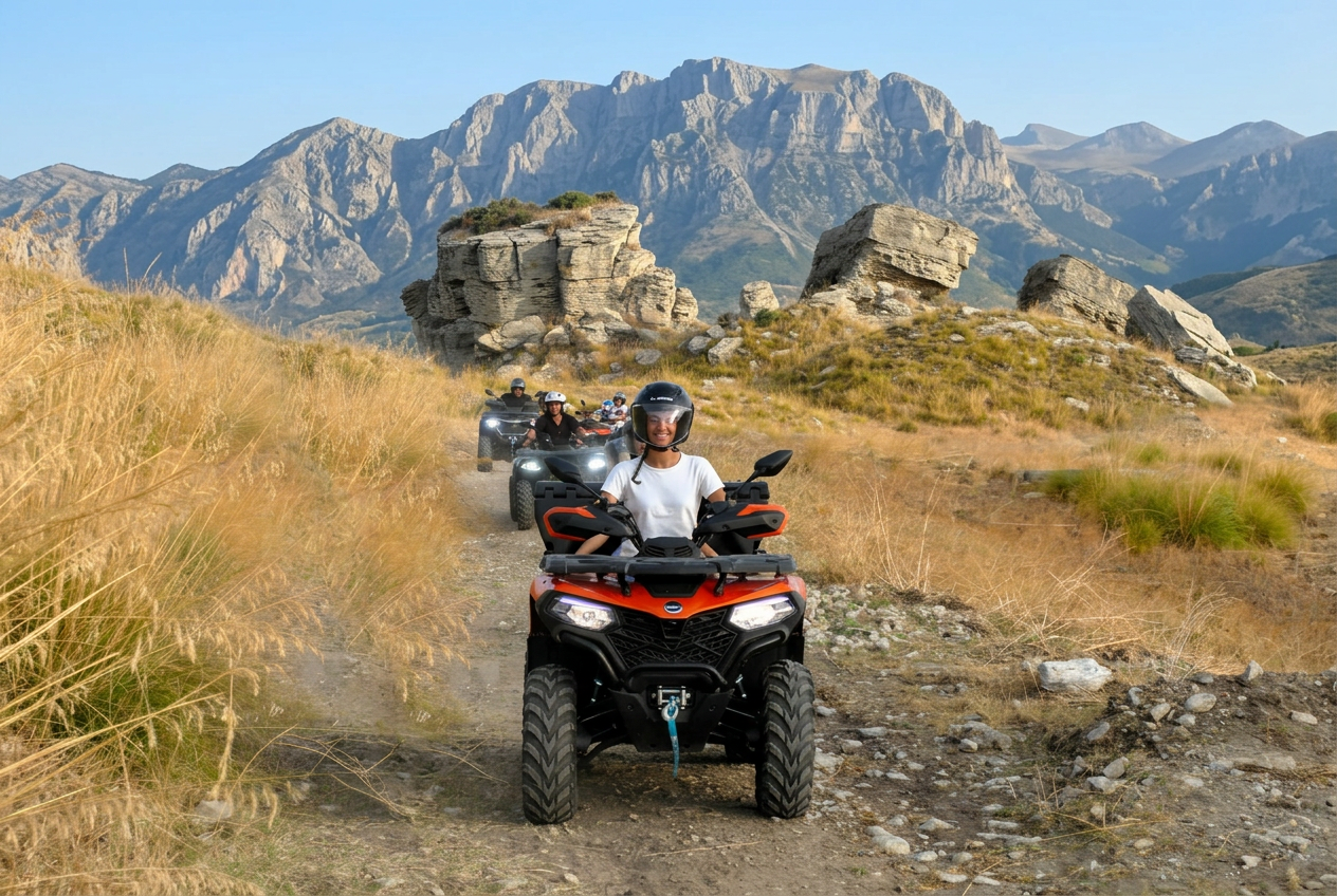 Avventure in quad nel cuore dell'Aspromonte